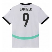 Austria Marcel Sabitzer #9 Replica Away Shirt Ladies Euro 2024 Short Sleeve